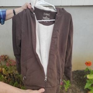L.L. Bean lined sweatshirt